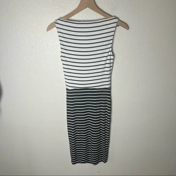 Bailey 44 Striped Cut Out Midi Dress - Picture 4 of 10